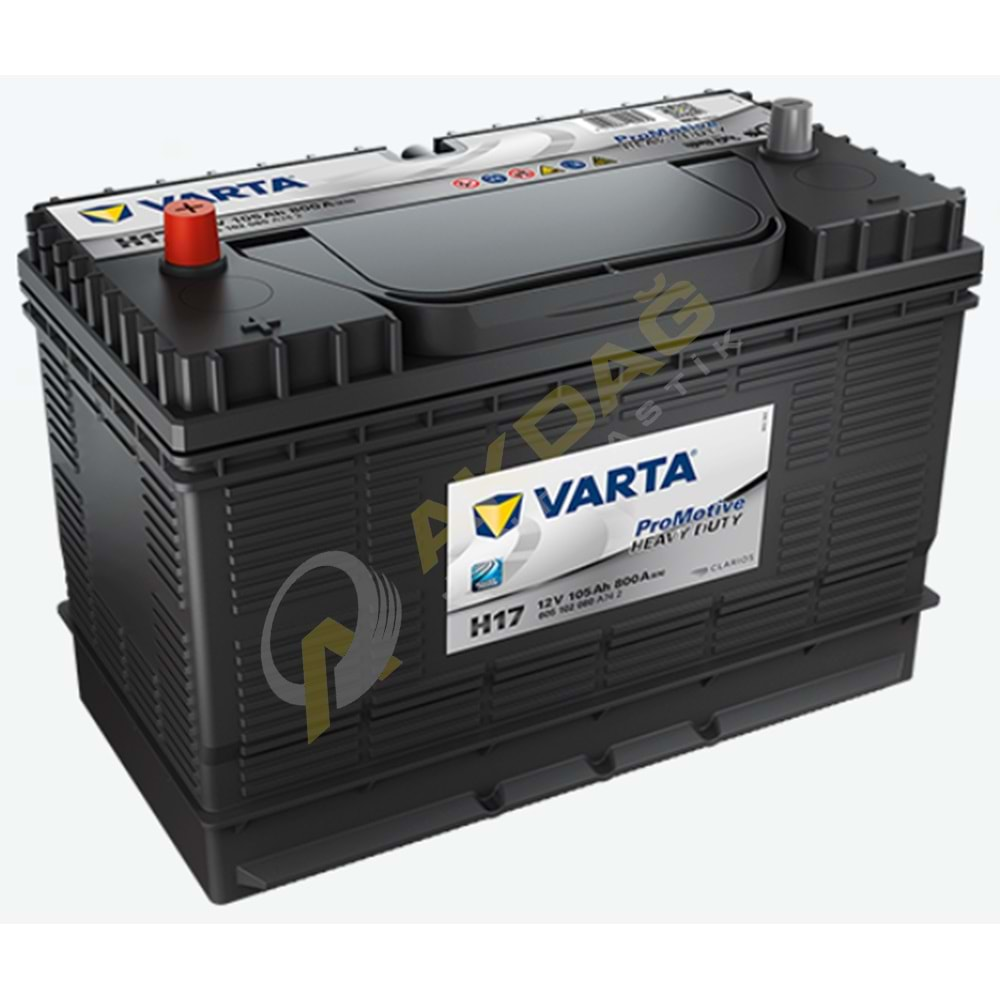 12V 105Ah Varta Akü Promotive Heavy Duty H17