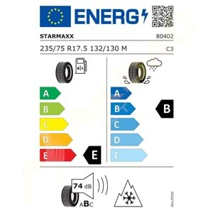 235/75/17,5 132/130M DZ300 (ÇEKER) KIŞ STARMAXX