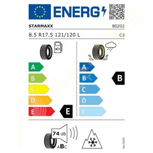 8,5/17,5 DZ300 121/120L 12PR KIŞ (ÇEKER) STARMAXX