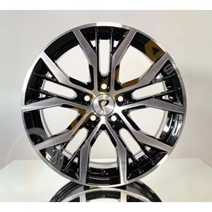 16X7 JANT BK 713 5X100 ET35 57,1 BLACK MACHINED