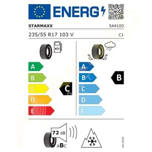 235/55/17 103V POLARMAXX SPORT RF KIŞ STARMAXX