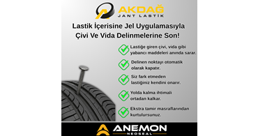 İzmir’de Lastik İçine Jel Uygulamasıyla, Çivi ve Vida Delinmelerine Son!
