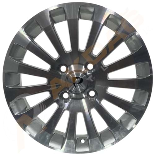 16X6 JANT BK 439 4X108 ET45-63,4 SILVER