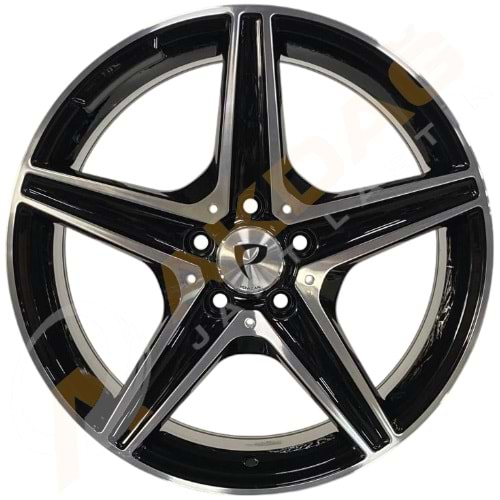 18X8,0 JANT BK 5052 5X112 ET45 66,56 BLACK DİAMOND