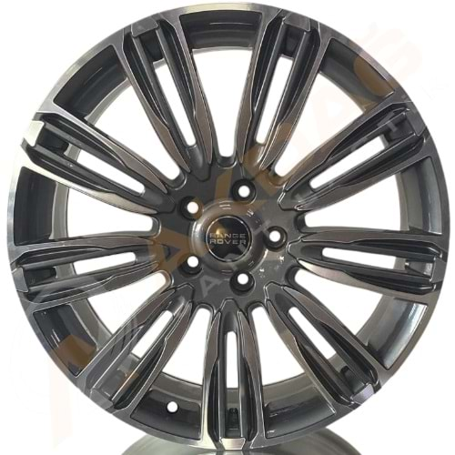 20X9,0 JANT DY 210 5X120 ET50 72,56 GUN METAL DİAMOND