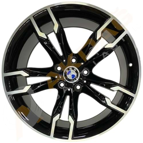 19X9,5 JANT BK 5255 5X120 ET37 72,56 BLACK DİAMOND