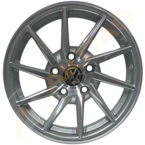 15X6,0 JANT JNT 36 5X112 ET35 67,1 SİLVER