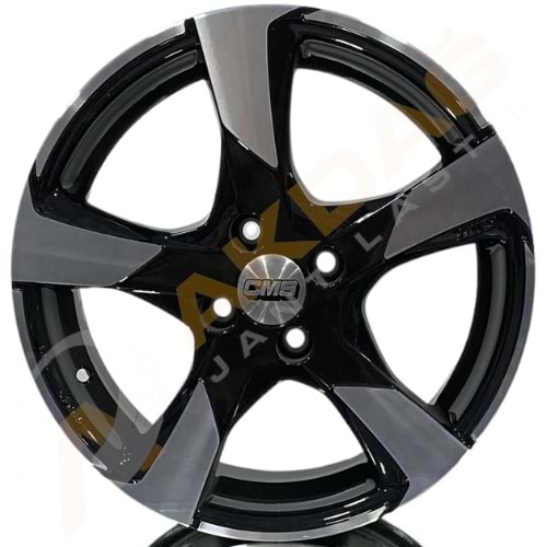 16X7,0 JANT CMS 607 4X100 ET35 BLACK MACHİNED