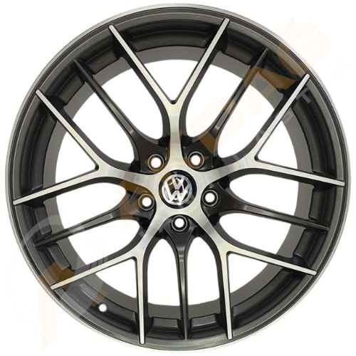 19X8,5 JANT EMR 19121 5X112 ET32 73,1 TİTANİUM POLİSH BBS