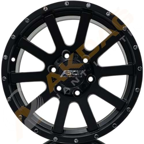 17X9,0 JANT BCH 7931 6X139,7 ET0 110 MATT BLACK