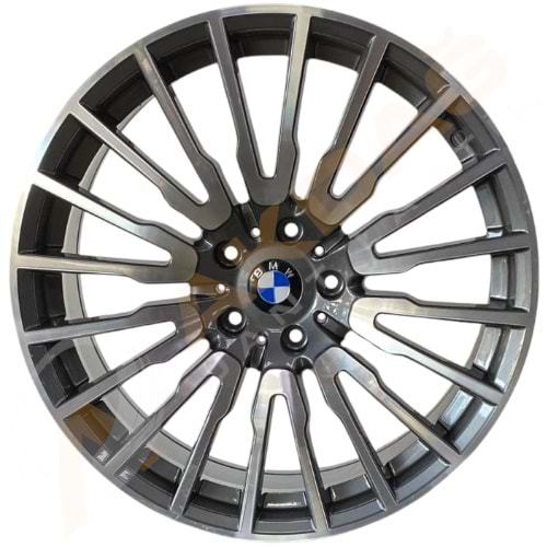 20X8,5 JANT DY 1050 5X112 ET30 66,6 GUN METAL DİAMOND