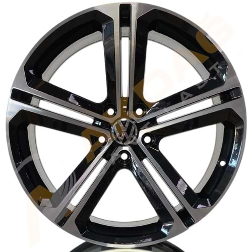 19X8,5 JANT DY 1019 5X112 ET40 57,1 BLACK DİAMOND MALLORY