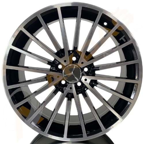 19X8,5 JANT STW 911 5X112 ET42 66,6 BLACK DİAMOND