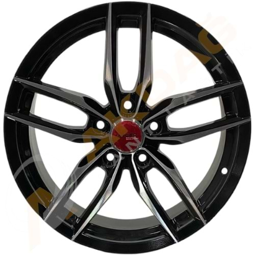 18X8,0 JANT ARC 18126 5X120 ET34 72,6 BLACK DİAMOND