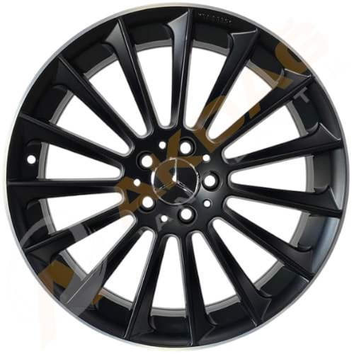 19X8,0 JANT EMR CA17 5X112 ET37 66,6 MATT BLACK MERCEDES