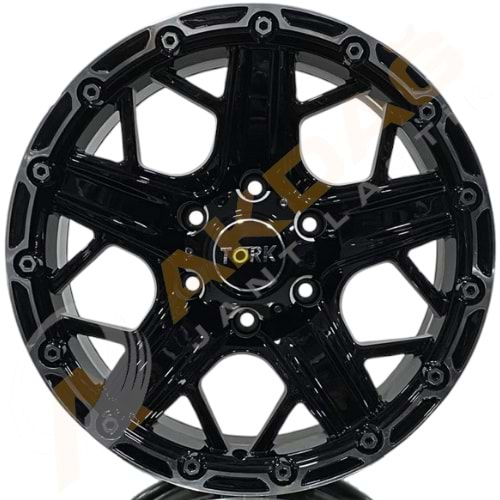 17X9,0 JANT TORK 3812 6X139,7 ET0 110 BLACK