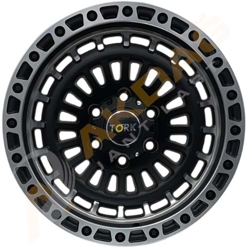 17X9,0 JANT TORK 3369 6X139,7 ET40 110 MATT BLACK GREY