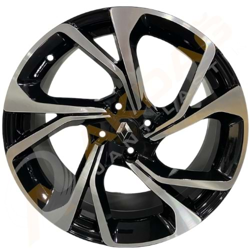 17X7,5 JANT DY 907 4X100 ET40 60,1 BLACK DİAMOND