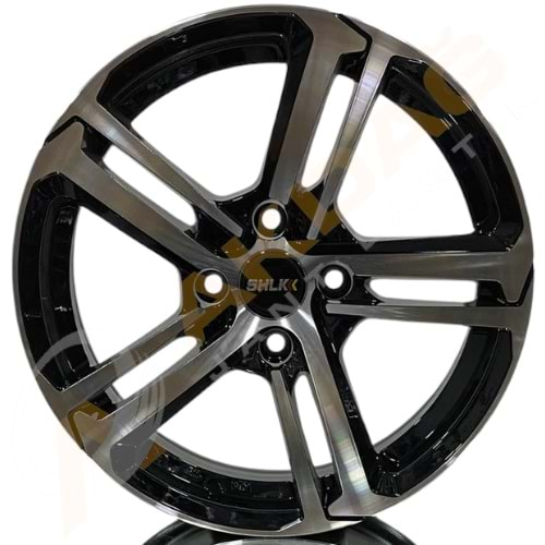 16X6,5 JANT SLK 1721 4X108 ET25 65,1 BLACK DİAMOND