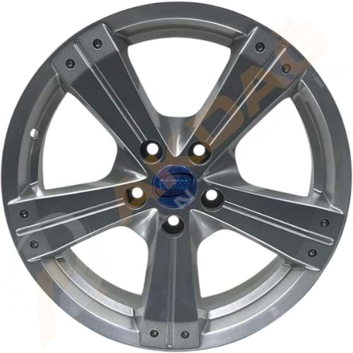 17X7,5 JANT MEW 67 5X112 ET37 66,6 SİLVER