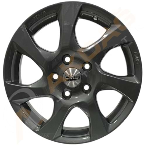 16X6,5 JANT CMS 1060 5X114,3 ET40 GUN METAL