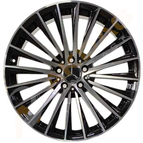 19X8,5 JANT DY 989 5X112 ET38 66,6 BLACK DİAMOND