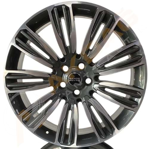 22X9.5 JANT DY 22188 5X120 ET48 72.56 GUN METAL