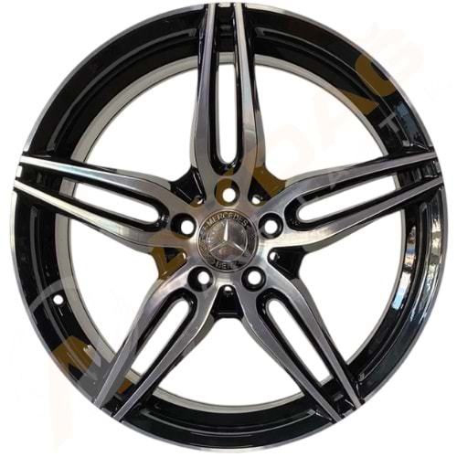 19X8,5 JANT DY 289 5X112 ET38 66,6 BLACK DİAMOND MERCEDES