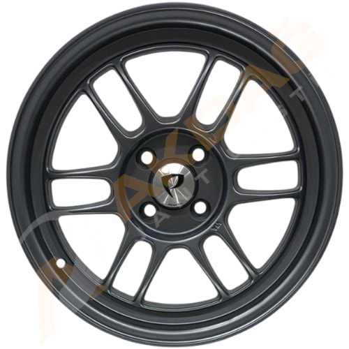 16X7,0 JANT BK 808 4X100 ET35 73,01 GUN METAL