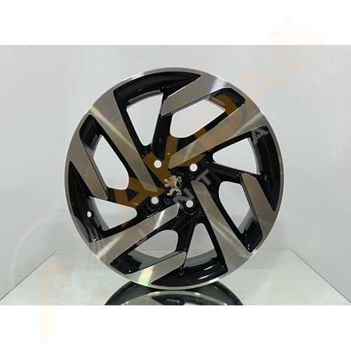 16X6,5 JANT STW 619 4X108 ET25-65,1 BLACK DIAMOND