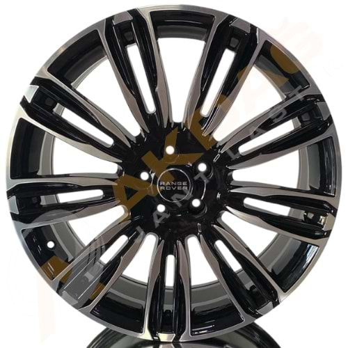 22X9.5 JANT 22188 5X108 ET48 63.4 BLACK DİAMOND