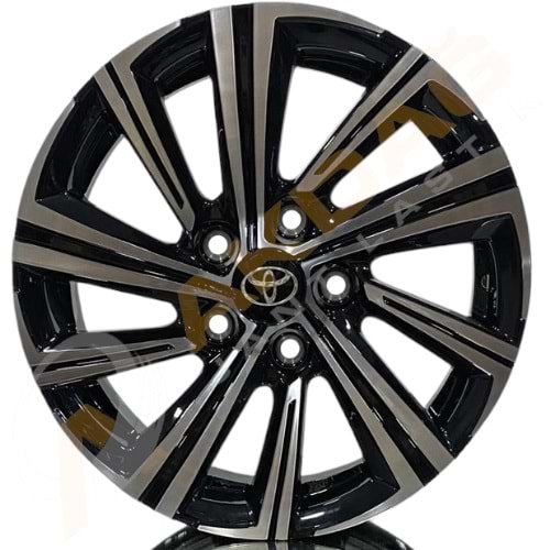 16X6,5 JANT TRUVA RC 337 5X114,3 ET40 60,1 BLACK DİAMOND