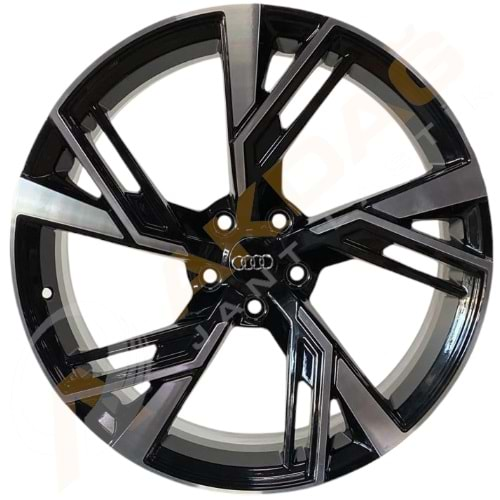 20X9,0 JANT BK 5632 5X112 ET34 66,45 BLACK DİAMOND AUDİ