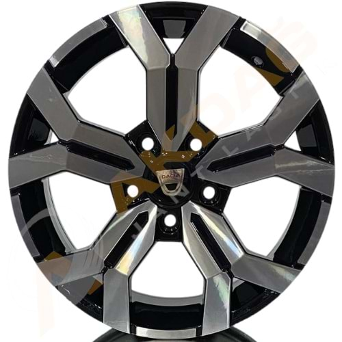 16X7 JANT DY 1266 5X114,3 ET35-60,1 BLACK DIAMOND