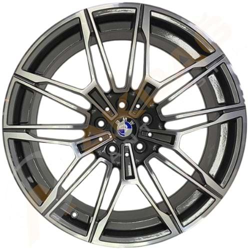 19X9,5 JANT DY 929 5X112 ET37 66,6 GUN METAL BMW G KASA