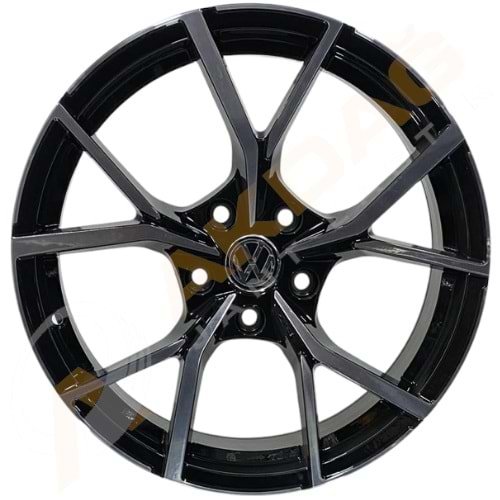 17X7,5 JANT DY 917 5X112 ET40 57,1 BLACK DİAMOND