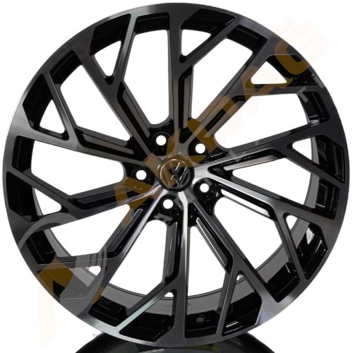 21X9,0 JANT BKY 0081 5X112 ET35 66,45 BLACK DİAMOND