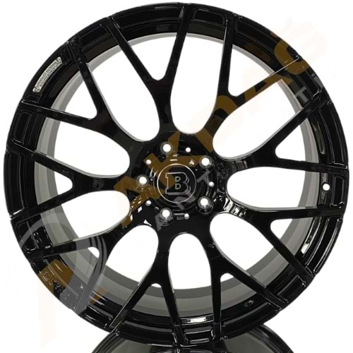 22X10 JANT FMB 21 5X130 ET30 84.1 BLACK BRABUS