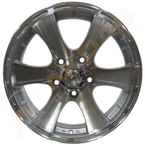 16X8.0 JANT BK 5537 5X120 ET25 65.1 SİLVER VW CRAFTER