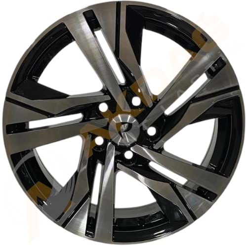 16X7 JANT BK 5543 5X108 ET40-65,1 BLACK DIAMOND