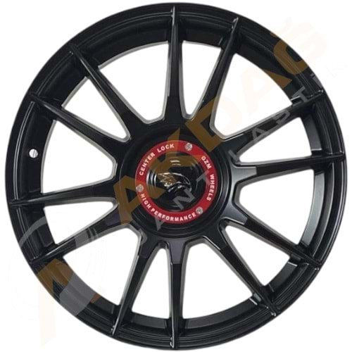 17X7,5 JANT ELT 361 4X108 ET20 65,1 MATT BLACK CAPPADOCİA