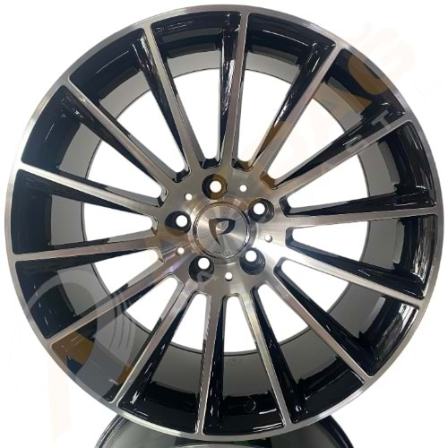 19X9,5 JANT BK 836 5X112 ET45 66,56 BLACK MACHİNED