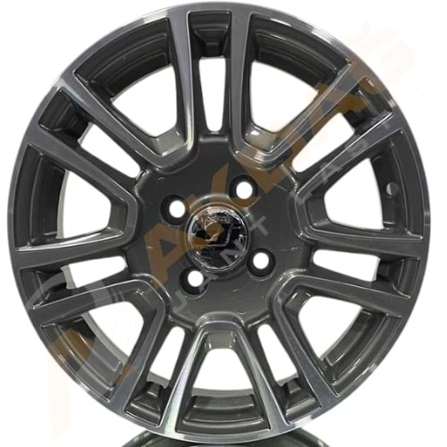 15X6,5 JANT DJ 562 5X108 ET38 67,1 SİLVER DİAMOND