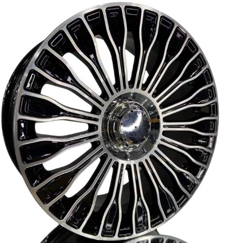 17X7,5 JANT TRUVA 336 5X112 ET35-66,6 BLACK DIAMOND