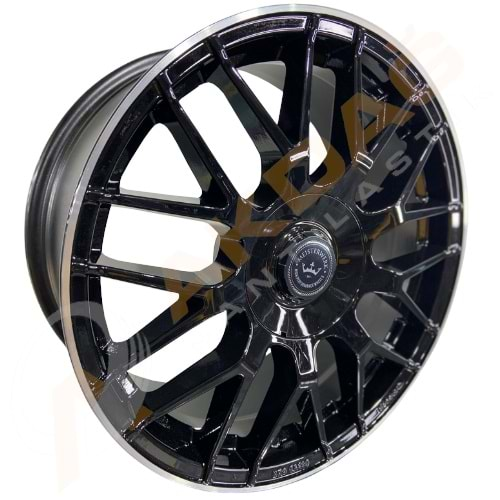 18X8,0 JANT ELT 342 5X112 ET35 66,6 BLACK POLİSH