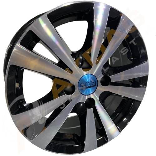 15X6,5 JANT CMS 603 4X108 ET15 65,1 BLACK GLOSS DİAMOND