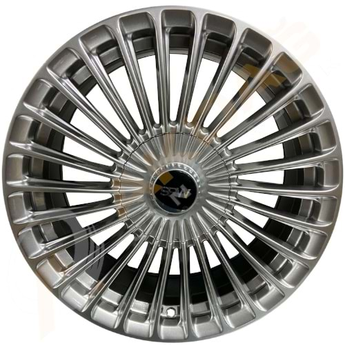 18X8,0 JANT SRW 0051 5X112 ET35 66,56 HYPER SİLVER (ÖN)