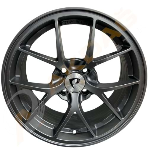 16X6,5 JANT BKY 0134 4X100 ET40 73,1 GUN METAL