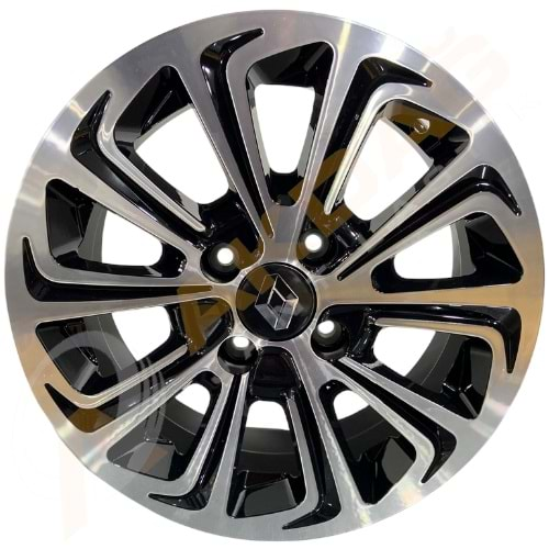 15X6,5 JANT EMR G690 4X108 ET35 63,4 BLACK DİAMOND