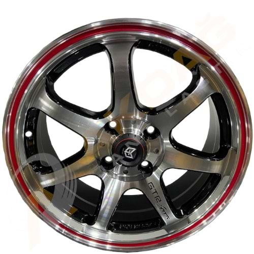 15X6,5 JANT TORK 356 4X100 ET35 73,1 MAC RED